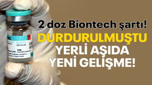 Durdurulmuştu, yerli aşıda yeni gelişme!