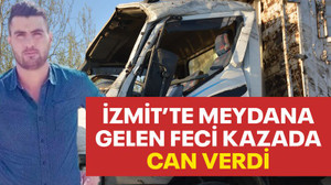Devrilen kamyonda yaralanan sürücü hayatını kaybetti