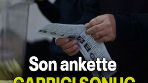Son ankette ÇARPICI SONUÇ