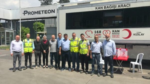 Prometeon Türkiye Fabrikası çalışanları kan ve kök hücre bağışladı