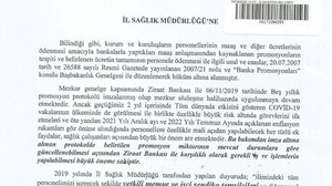 Türk Sağlık Sen, Müdür Pehlivan ile görüşme yaptı