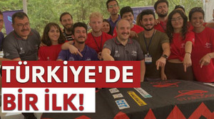 Türkiye'de bir ilk!