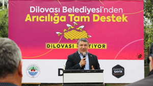 Dilovası Belediye'sinin ilk bal hasatı mutluluğu!
