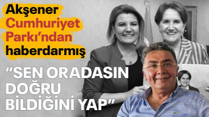 Akşener, Cumhuriyet Parkı'ndan haberdarmış! "Sen oradasın, doğru bildiğini yap"