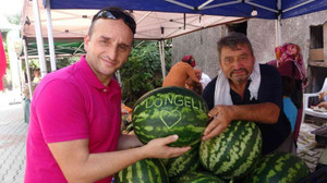 Karpuz Festivali'nde renkli görüntüler ortaya çıktı!