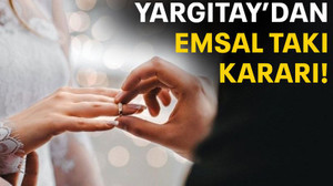 Yargıtay'dan emsal takı kararı!