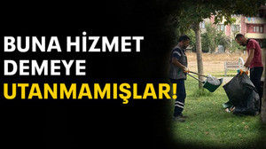 Buna hizmet demeye utanmamışlar!