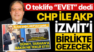 O teklife “evet” dedi... AKP ile CHP, İzmit’i birlikte gezecek!