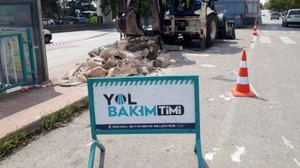 Engelli vatandaşlara yönelik yol bakım çalışması!