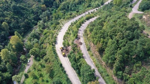 Heyelan bölgesine sıkı güvenlik