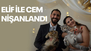 Elif ile Cem, evlilik yolunda ilk adımı attı