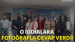 O iddialara fotoğrafla cevap verdi!