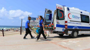 Mavi ambulanslar 41 bin 850 hastaya hizmet verdi