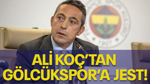 Ali Koç’tan Gölcükspor’a jest!
