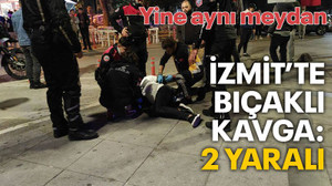 Kent merkezinde bıçaklı kavga: 2 yaralı