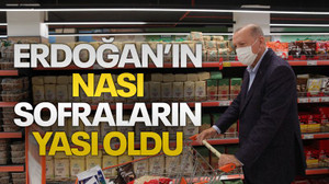 Erdoğan’ın Nas’ı sofranın yası oldu