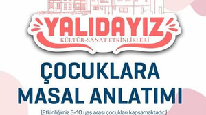 Çocuklar için masal etkinliği devam ediyor!