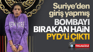Bombayı bırakan terörist PYD'li çıktı... Suriye'den gelmiş
