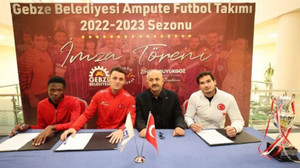 Gebze Belediyesi Ampute Futbol Takımı'nda transfer heyecanı!
