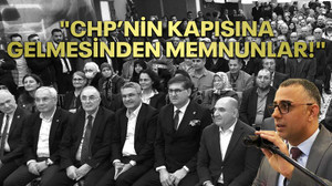 "CHP’nin kapısına gelmesinden memnunlar!"