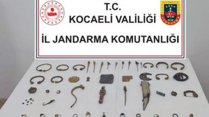 Roma ve Bizans dönemine ait objeler ele geçirildi