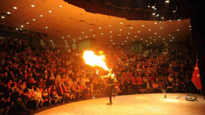 Minikler karne şenliğinde doyasıya eğlendi