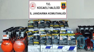 Kocaeli’de kaçak tütün operasyonu