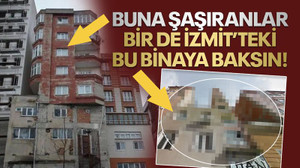 Buna şaşıranlar bir de İzmit’teki bu binaya baksın!