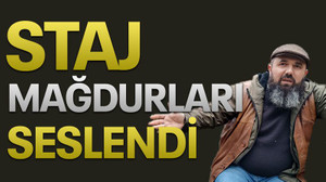 Staj Mağdurları seslendi