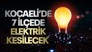 Kocaeli’de 7 ilçede elektrik kesilecek (23 Şubat Perşembe)