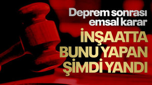 İnşaatta bunu yapan şimdi yandı