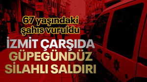 İzmit'te yaşlı şahıs, lokanta çıkışı vuruldu