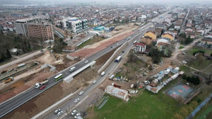 Alikahya Stadyum yolu çalışmaları devam ediyor