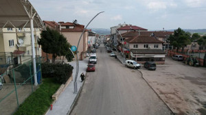 Akmeşe Menderes Caddesi yenilendi