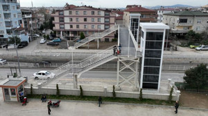 Darıca Okul Yolu Caddesi’ne yeni üst geçit