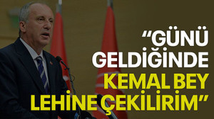 Muharrem İnce: Günü geldiğinde Kemal Bey lehine çekilirim