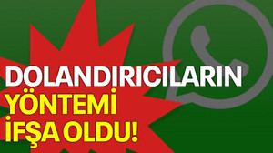 Dolandırıcıların yöntemi ifşa oldu!