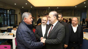 Şahin Talus depremzedeler ile iftar yaptı