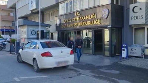 Motosiklet hırsızı yakayı ele verdi