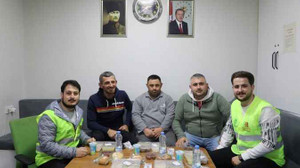 Taksicilerin iftar yemeği Büyükakın'dan