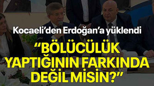 Kocaeli’den Erdoğan’a yüklendi “Bölücülük yaptığının farkında değil misin?”