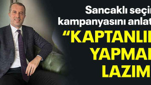 Sancaklı seçim kampanyasını anlattı, “Kaptanlık yapmak lazım”