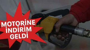Motorine indirim geldi