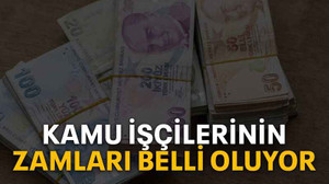 Kamu işçilerinin zamları belli oluyor