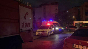 Cinayetin işlendiği ev yandı