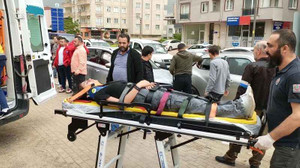 Otomobil kırmızı ışıkta bekleyen araca çarptı: 1 yaralı