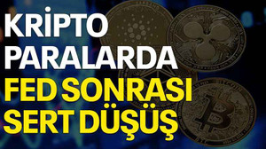 Kripto paralarda Fed sonrası sert düşüş