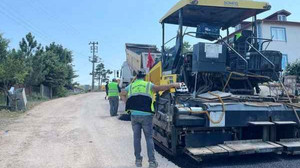 Körfez Alihocalar yolu asfaltlandı