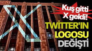 Kuş gitti X geldi! Twitter'ın logosu değişti