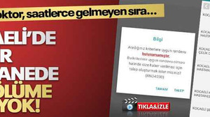 Kocaeli’de hiçbir hastanede o bölüme sıra yok! Saatlerce gelmeyen sıra…